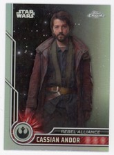 Cassian Andor 2023 Topps Chrome Star Wars 1 Refractor Parallel RESISTANCE