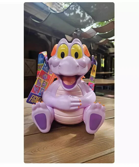 2024 Authentic Shanghai Disney Dragon figment Popcorn Bucket Disneyland