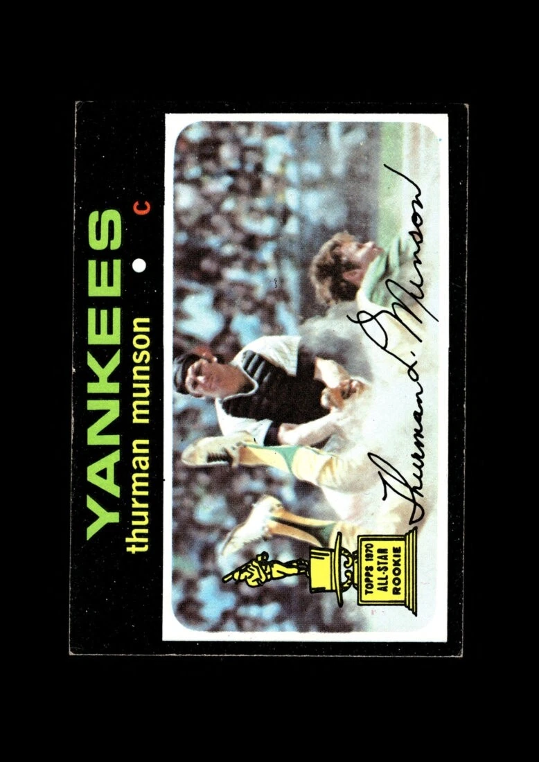 Thurman Munson trading card