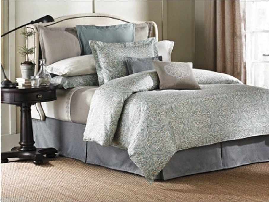 ALLEJÓN DE PAVO REAL "BRAGA" 1 PIEZA QUEEN SHAM 100% ALGODÓN NIP ÚLTIMO Foto 3 de 4