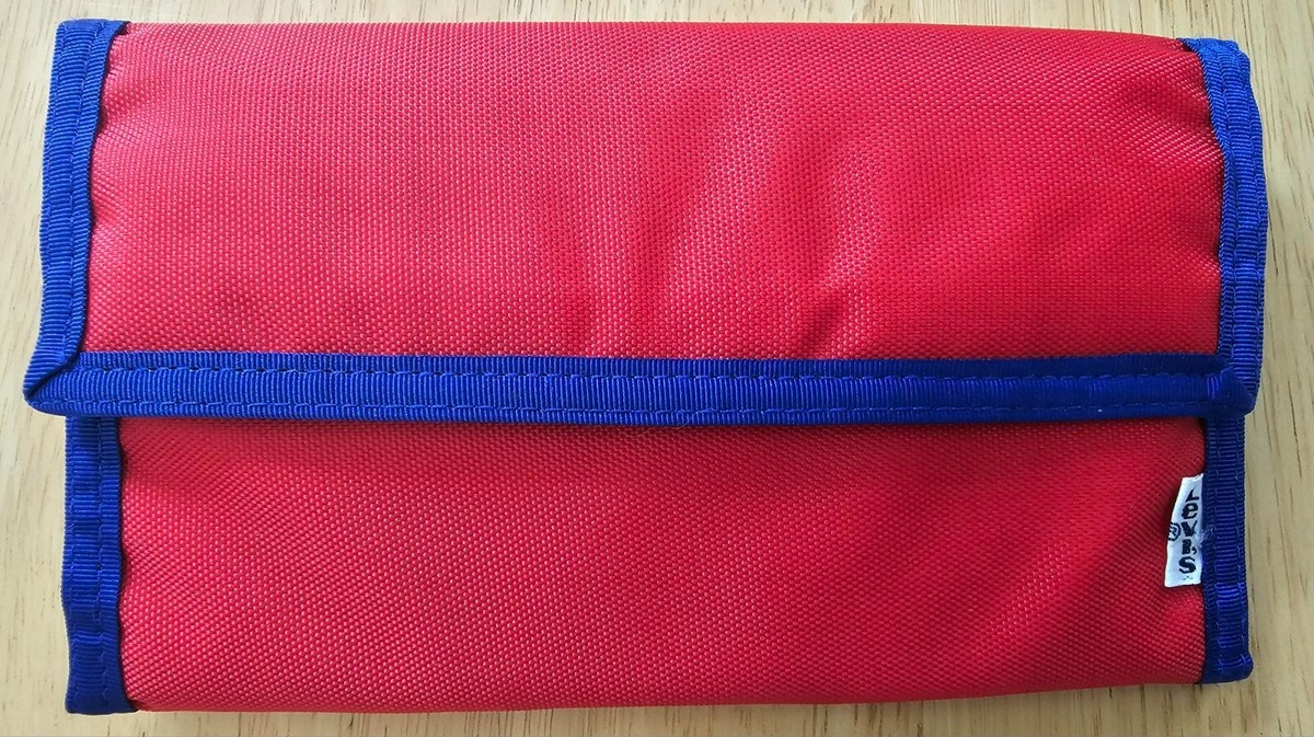 Vintage Levi's Retro Tri-Fold Wallet. White Label | eBay