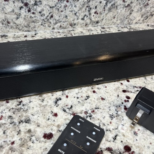 ZVOX AV257 TV Soundbar with AccuVoice - PARTS OR REPAIR - NO POWER - NOT WORKING - Picture 3 of 5
