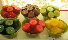 Custom Votive Candles (Half-Dozen) - Choose a Color & Scent