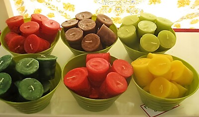 Custom Votive Candles (Half-Dozen) - Choose a Color & Scent