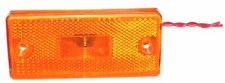 Umrißleuchte (120mmx55mm) gelb passend für ...