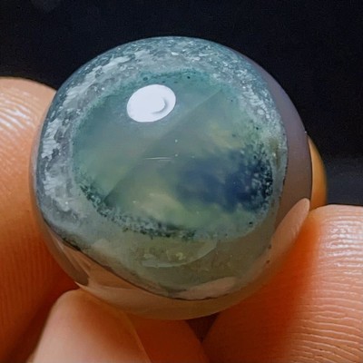 TOP 10G Gobi Agate Eyes Agate Sphere Ball Crystal Stone Madagascar L3638