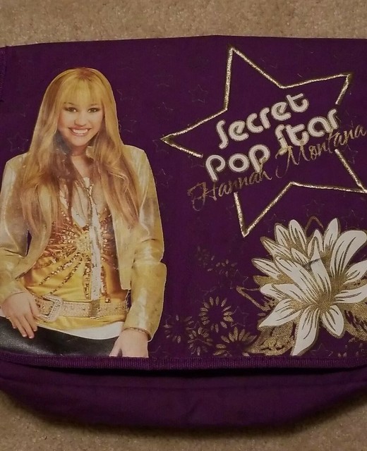Disney's Hannah Montana 2008 Messenger Bag Shoulder Backpack Miley Cyrus eBay