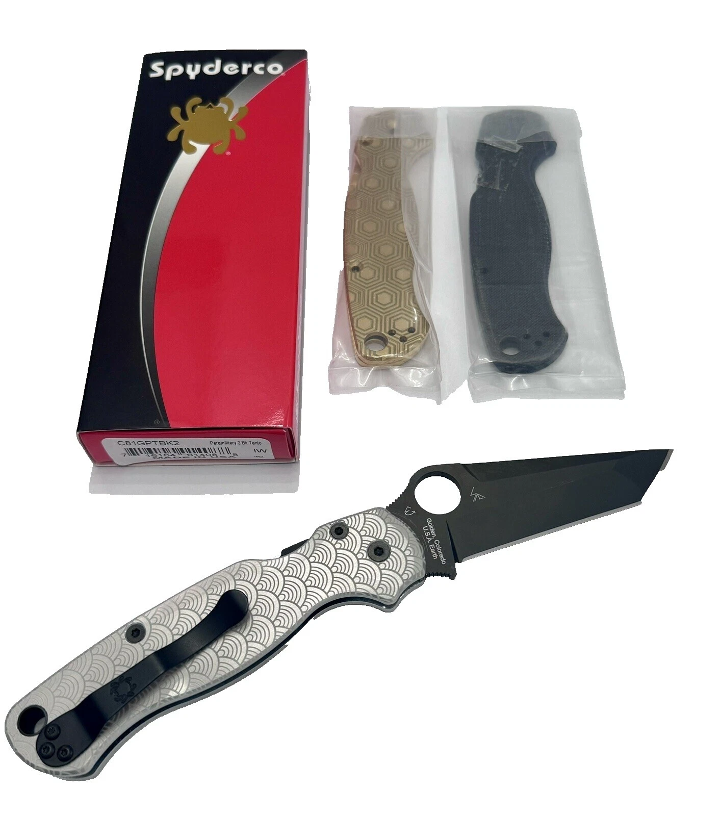 Spyderco Plain Tactical Collectible Folding Knives