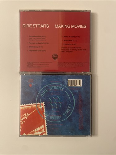 dire straits cd Of 2 Making Movies & On Every Street - Picture 3 of 3