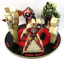 Set of 6 Lowe's Build and Grow Marvel Avengers Hulk Iron Man Falcon Thor A-21