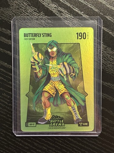 2025 Bo Jackson battle arena Butterfly Sting Glow Case Hit