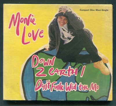Original CD VON Monie LOVE - Down 2 Earth - 1990 - Guter Zustand.