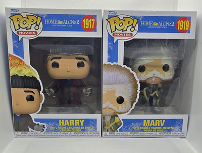 Funko Pop! Movies Home Alone 2 Harry #1917 & Marv #1919 2-Pack Vinyl