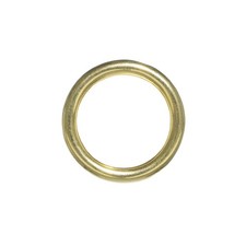 Brass O-Rings 1 Inch 10 Pack