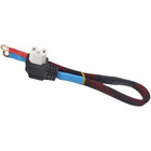 Cable d'alimentation EV 50 cm 8AWG avec borne porcelaine et configuration coude
