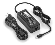 45W USB-C Adapter for HP Chromebook Charger Acer Lenovo Asus Samsung Google