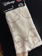 Disney Winnie The Pooh Neutral Graphic Novelty Crew Socks Adult Size 9-13