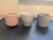 X3 Mini Ceramic Plant Pots