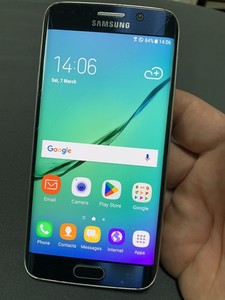 Samsung Galaxy S6 Edge schwarz entsperrt 32GB Android Smartphone gesprungen Beschreibung lesen