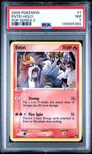 2006 POKEMON POP SERIES 2 #1 ENTEI-HOLO PSA 7 on eBay