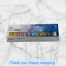 Winsor  Newton Cotman Watercolour Paint Starter Set 12 x 8ml BRAND NEW SHIP