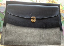 Schulranzen Leder schwarz NEU Texier - Tasche...