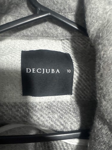 DECJUBA Gemma Check Shacket Size 10 RRP $149.95 #7407 - Picture 6 of 10