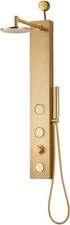 Anzzi SP-AZ080 Beverly Retrofit Shower - Gold
