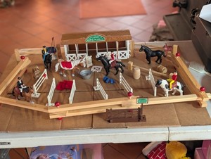 The Riding Academy Horse Stable Playset #614