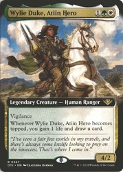 Wylie Duke, Atiin Hero (Extended Art) #367 Outlaws of Thunder Junction MTG