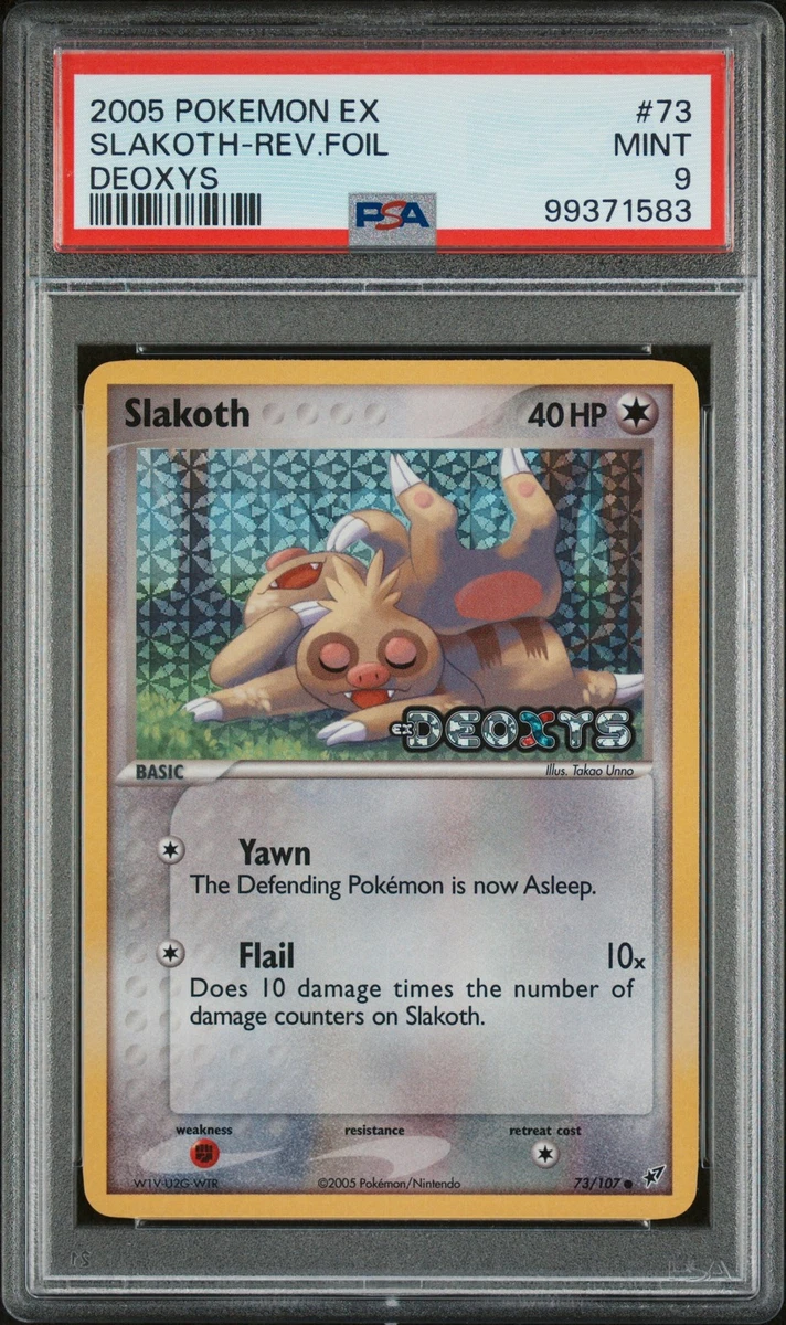 Pokémon TCG Professional Sports Authenticator (PSA) EX Deoxys