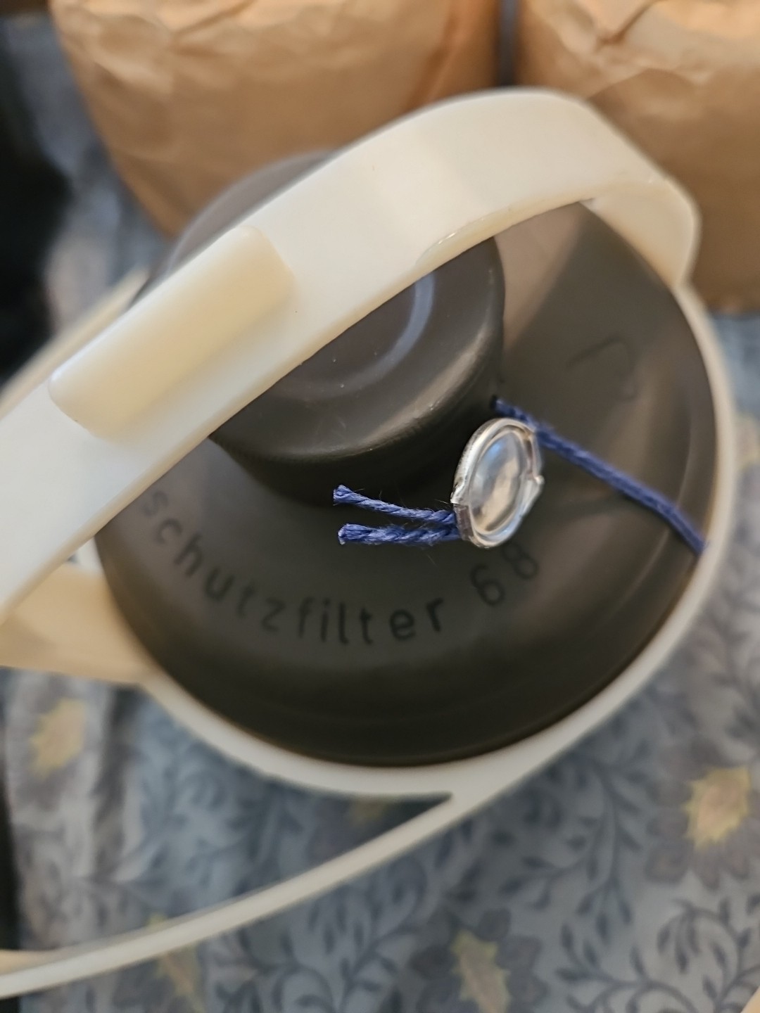 VINTAGE ISRAELI GAS MASK W/ FILTER UNISSUED