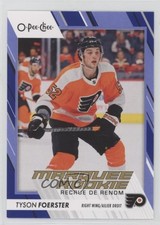 2023-24 O-Pee-Chee Marquee Rookie Blue Border Tyson Foerster #567 2d8