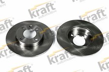 2x Bremsscheibe KRAFT AUTOMOTIVE 6040010 für 86C 80 SEAT POLO AUDI GOLF VW 239mm