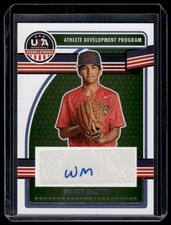 2023 Panini Stars & Stripes USA Baseball #ADPS-WM William McIntire Auto