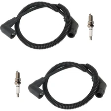 Spark Plug & Wire Cap 15in / 24.4in For Can Am Commander 800 2011 2014-2015 2017