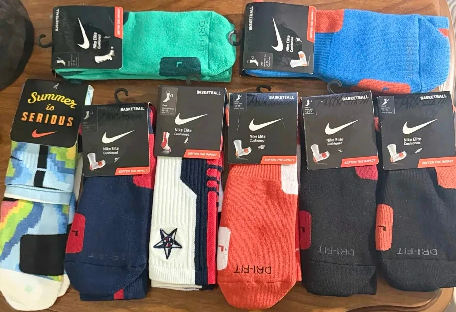 Original Nike Elite Dri-Fit Socks Sz XL (12-15)