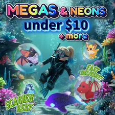 MEGAS & NEONS SHOP┃ADOPT FROM ME!┃SCARIERREEF