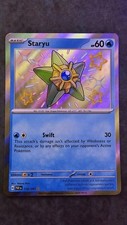 Pokemon Paldean Fates Staryu 118/091 Shiny Rare NM on eBay