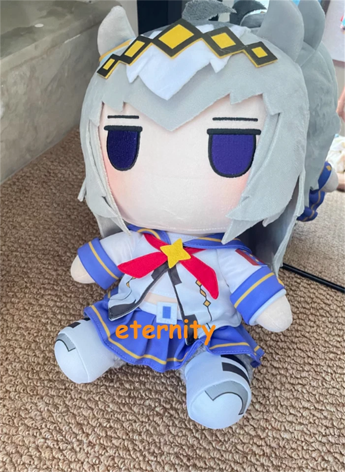 30cm Pretty Derby Oguri Cap Plushie Doll Dress up Doll Kids Xmas Toy Plush Gift - Image 3 of 4