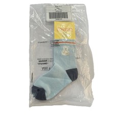 NWT Vintage Gymboree 2006 RARE Teddy Bear sky and dark blue Socks 18-24 mos