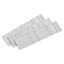 2000Pcs 18 Gauge Brad Nails, 1-3/16" Length Straight Finishing Nails Silver