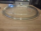 Pyrex USA Clear Glass 12-inch Round Replacement Lid