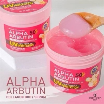 2 x 250g Original ALPHA ARBUTIN Body Whitening Cream SPF50++ UVProtection