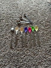 Lot of 9 Gerber Nuk Soft Tip Baby Spoons, Oneida Infant Spoon, and Stainless