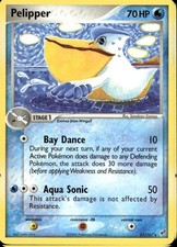 Pelipper 21/107 Non Holo Rare EX Deoxys Pokemon