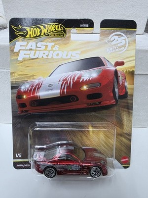 Hot Wheels Premium 2026 Fast & Furious 25th Anniversary Set of 5