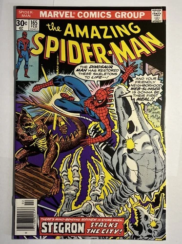 Amazing Spider-Man #165 - Lizard - Stegron - VF/NM