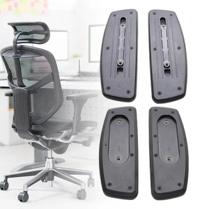 2 Pieces Office Chair Replacement Armrest Arm Pads Gaming Chair Parts Easy