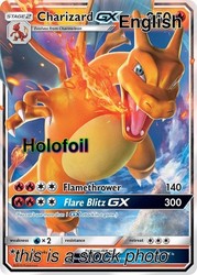 Charizard GX SM211 Black Star Promo Holo